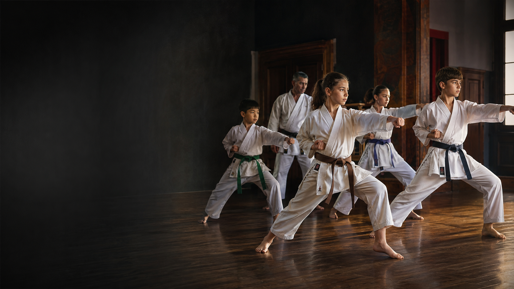Cours de Karaté Shotokan pour enfants et adolescents au MAK Paris